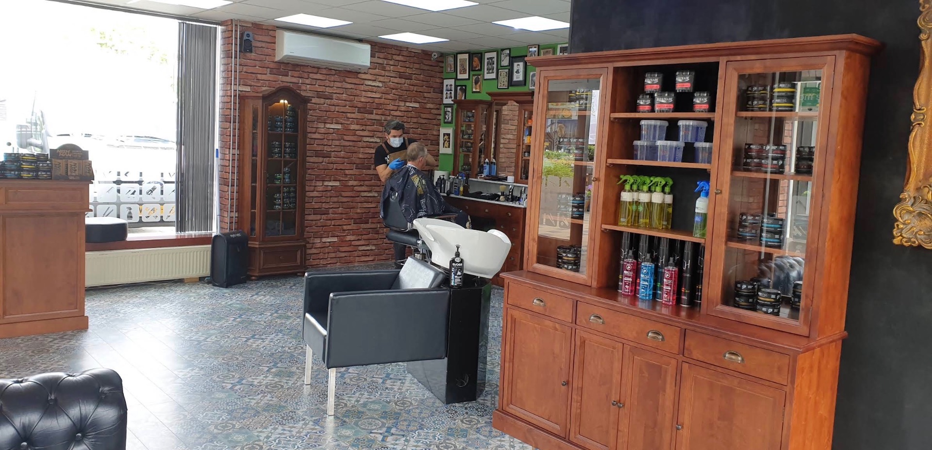 Barbershop interieur